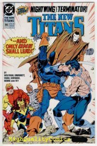 NEW TITANS #86, NM+, Deathstoke the Terminator, Wolfman, more in store