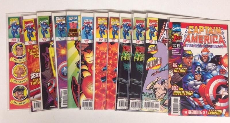 CAPTAIN AMERICA SENTINEL OF LIBERTY #1-10 Mear Mint Lot Set Run MARK WAID