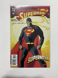 Adventures Of Superman 620 Near Mint Nm Signed Kevin Nowlan DC