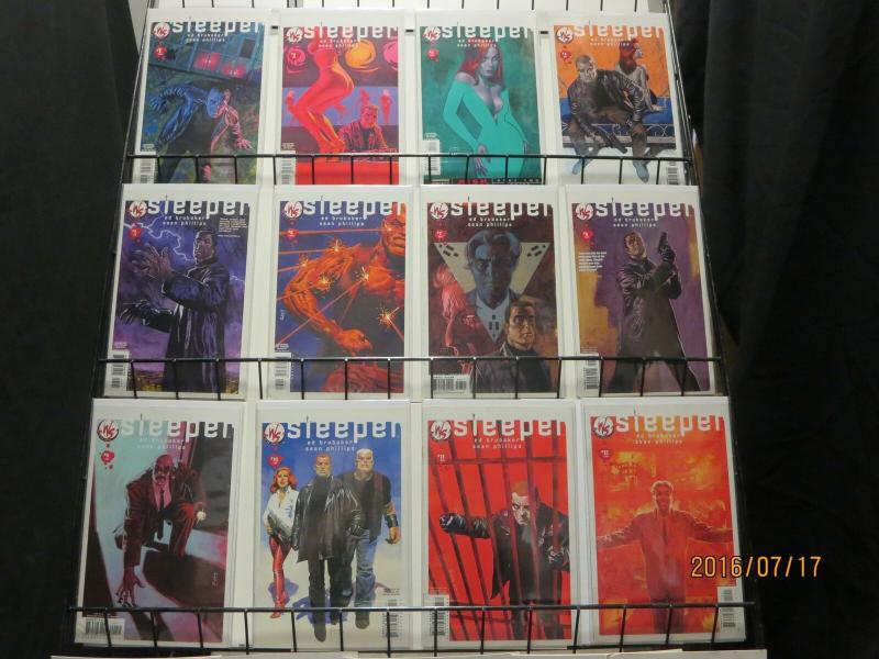 SLEEPER (2003 WS) 1-12  Brubaker & Phillips  COMPLETE!