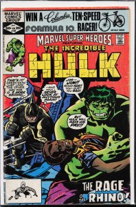 Marvel Super-Heroes #105 (1982) Hulk
