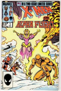 X-MEN and ALPHA FLIGHT #1 (VF/VF+) No Resv! 1¢ Auction! See More!!!