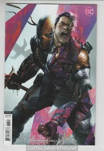 DEATHSTROKE (2016 DC) #38 VARIANT FRANCESCO MATTINA (ARKHAM) NM BEU22N