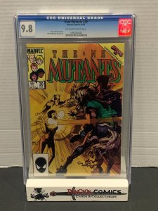 The New Mutants # 30 Cover A CGC 9.8 1985 Secret Wars II Tie In [GC37]