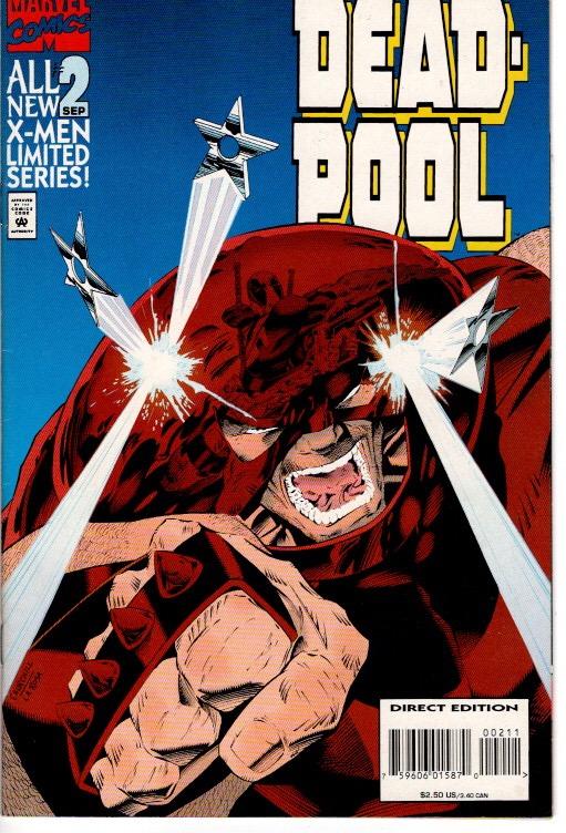 DEADPOOL LIMITED SERIES #1,2,3,4 NEAR MINT $25.00