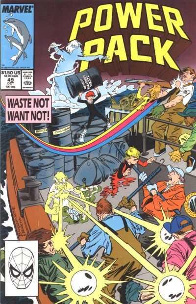 Power Pack (1984 series) #49, VF (Stock photo)