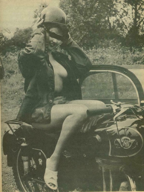 Peril Magazine June 1959 -MOTORCYCLE-LYNN SHAW-BRUTAL MUGGING PICS VG