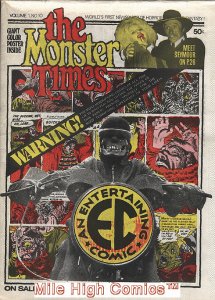 MONSTER TIMES MAGAZINE (1972 Series) #10 Fine