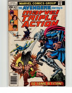 Marvel Triple Action #42 (1978) The Avengers