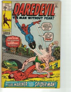 Daredevil #77 FN; Marvel | Lady Tuvia - Phil Hichock - Sub-Mariner - Spider-Man