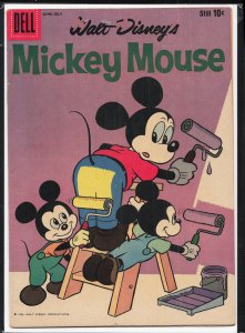 Mickey Mouse #72 (1960) Mickey Mouse