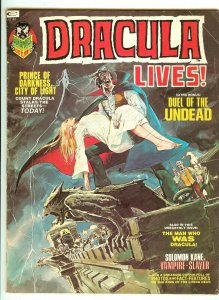 Dracula Lives! 3   1st Robert E Howard's Soloman Kane   Neal Adams