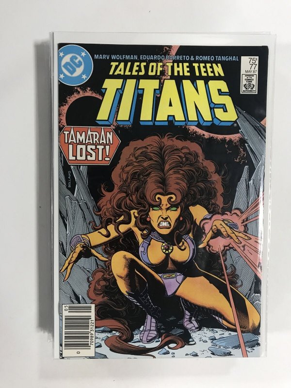 Tales of the Teen Titans #77 (1987) VF3B122 VERY FINE VF 8.0