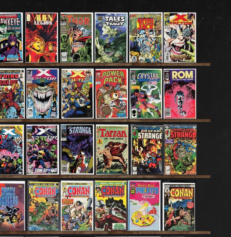 Huge Lot 150+ Comics with X-Factor, Doctor Strange, Conan The Barbarian & More!