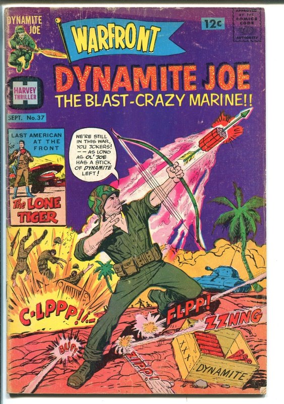 Warfront #37  1966 - Harvey  -VG - Comic Book