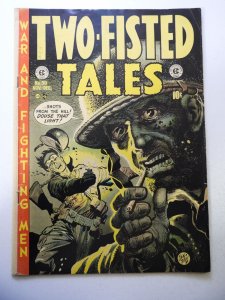 Two-Fisted Tales #30 (1952) VG- Condition pencil marks w/ indentations on bc