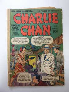 Charlie Chan #1 (1948) GD+ condition 1 spine split