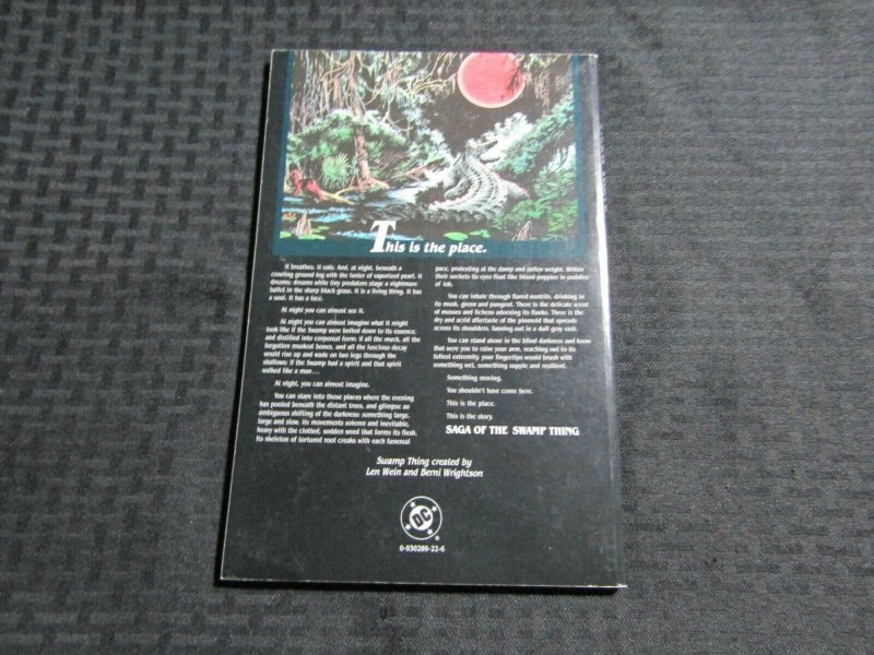 1987 SAGA OFTHE SWAMP THING SC VF 8.0 1st DC / Fisherman Collection