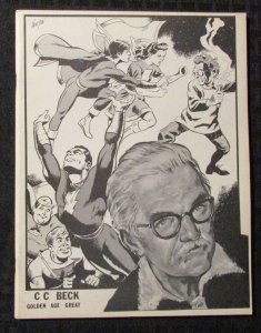 1972 Rocket's Blast ComiCollector RBCC #91 FANZINE FN+ 6.5 C.C. Beck Don Newton