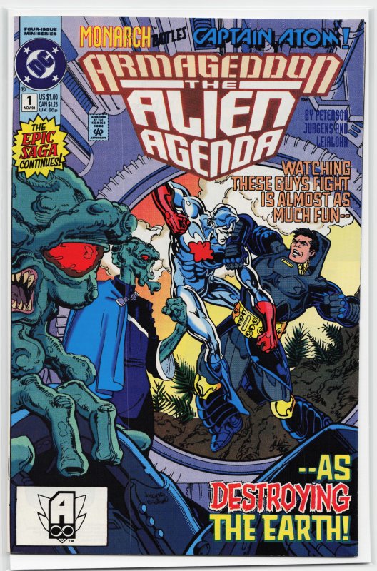 Armageddon: The Alien Agenda #4 (1992) Captain Atom