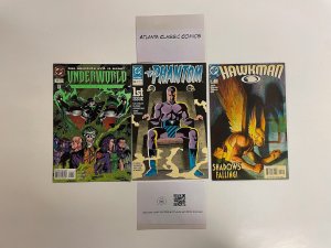 3 DC Comics Hawkman #2 The Phantom # 1 Underworld Unleashed # 1      34 NO6