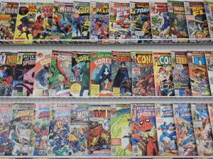 Huge Lot 180+ Silver/Bronze Comics W/ Spider-Man,  Conan, Daredevil Avg G/VG Con
