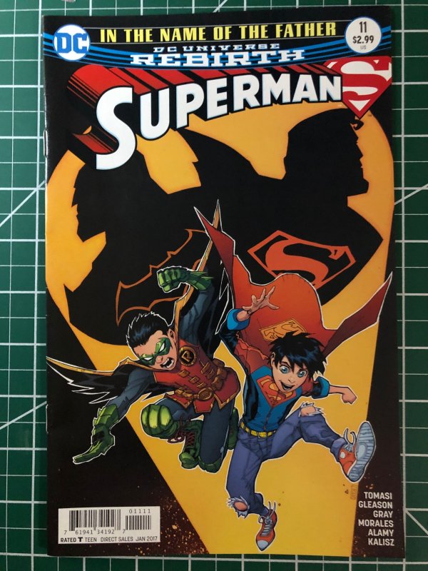 Superman #10, 11 (2017) Two covers for each issue.