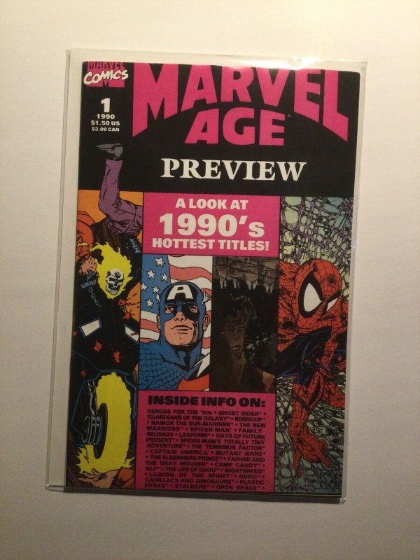 Marvel Age 1 Very fine vf 8.0 Marvel