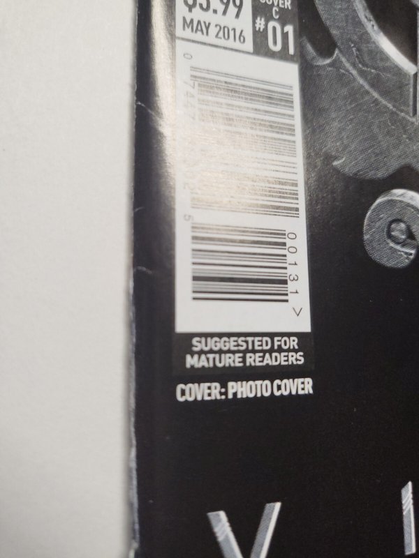 Vikings Godhead #1 2 3 4 1-4 Set Cover C Photo Variant 2016 Titan Comics