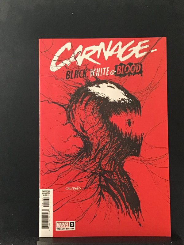 Carnage Black White & Blood #1 Patrick Gleason