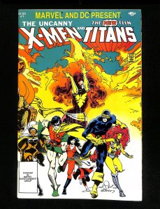 Marvel & DC Present Featuring X-Men & Teen Titans #1