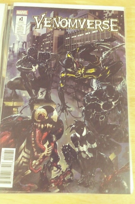 Venomverse  #1 2017 marvel clayton crane  Variant eddie brock poison hulk spider