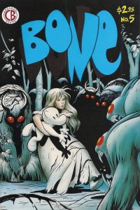 Bone #5 (2nd) VG ; Cartoon Books | low grade comic Jeff Smith