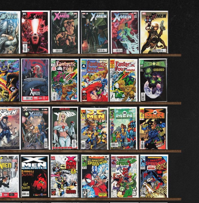 Huge Lot 140+ Comics with X-Men Unlimited, Astonishing X-Men & More!