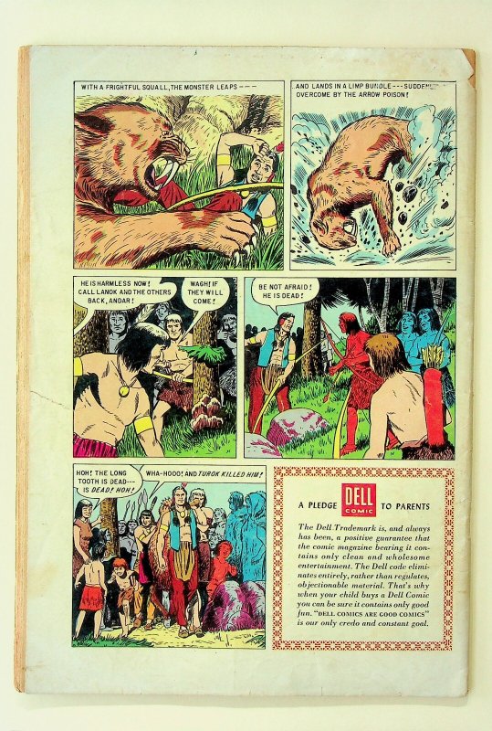 Turok, Son of Stone #4 (Jun-Aug 1956, Dell) - Good-
