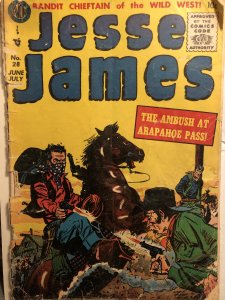 Jesse James #28,GD, cover split nearly