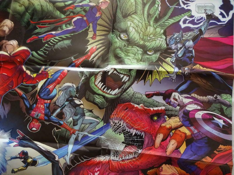 MONSTERS UNLEASHED Promo Poster, 24 x 36, 2016, MARVEL, HULK, SPIDER-MAN 168