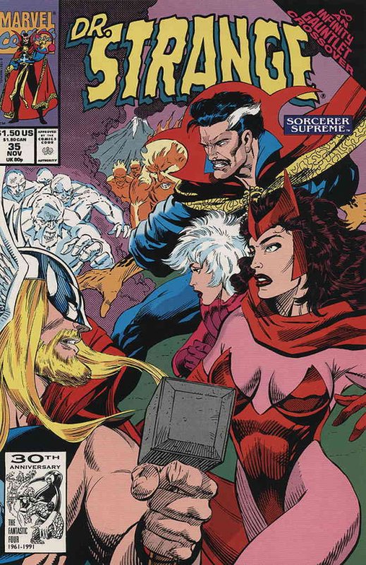 Doctor Strange: Sorcerer Supreme #35 FN ; Marvel | Infinity Gauntlet
