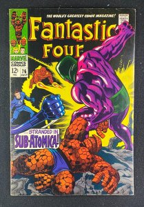 Fantastic Four (1961) #76 FN+ (6.5) 1st Indestructible One