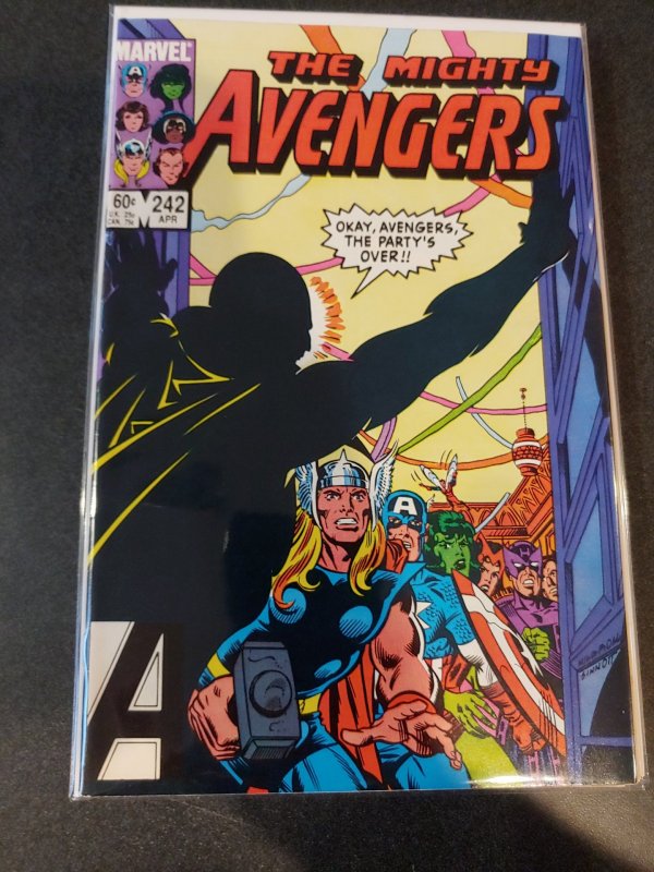 ​THE AVENGERS #242 VF/NM HIGH GRADE