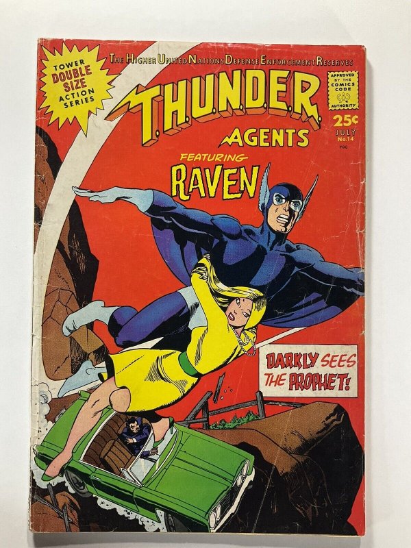 T.H.U.N.D.E.R. AGENTS 14 VG/FN VERY GOOD/FINE 5.0 TOWER COMICS