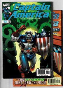 Captain America #5 & #4 (1998) Another Fat Mouse BOGO! BOGO? Read Description