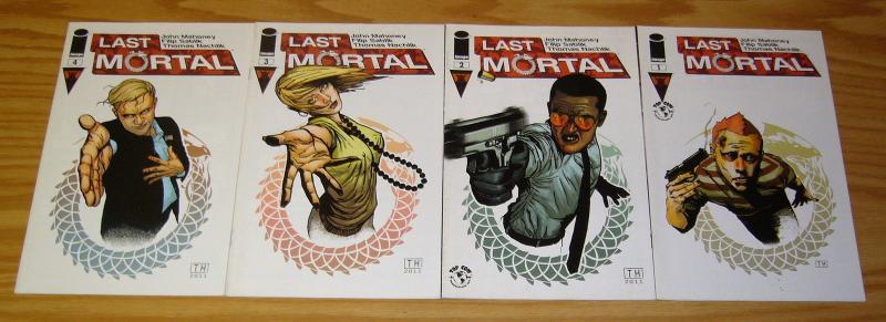 Last Mortal #1-4 VF/NM complete series - image comics - top cow - minotaur set