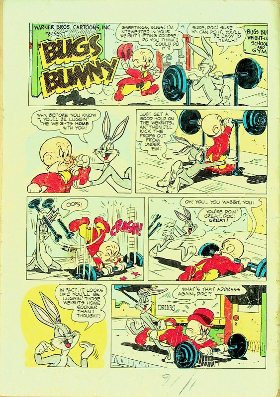 Four Color #376 - Bugs Bunny (Feb-Mar 1952, Dell) - Good- 