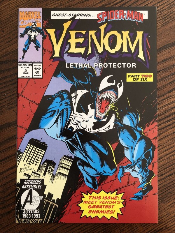 Venom Lethal Protector #1-3 PRIMO SET! 1994 Marvel