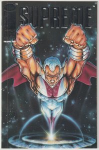 Supreme #1 (Nov 1992, Image), NM+ condition (9.6), embossed foil logo, copy A