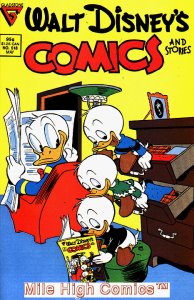 WALT DISNEY'S COMICS AND STORIES (1985 Series)  (GLAD) #518 Very Good Comics