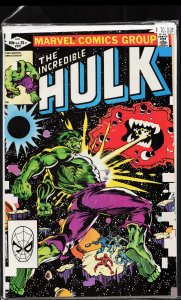 The Incredible Hulk #270 (1982) Hulk