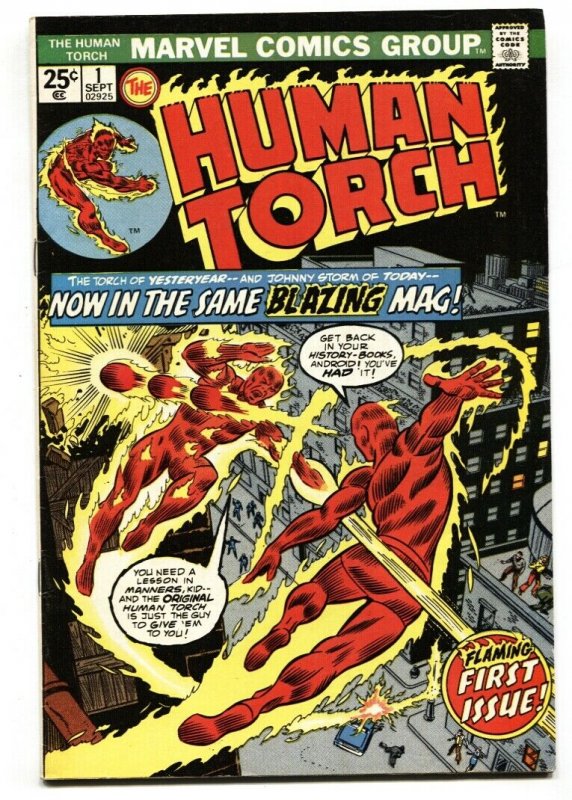HUMAN TORCH #1-1974-1st issue-Comic Book-vg+