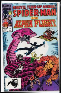 Marvel Team-Up Annual #7 Direct Edition (1984) Alpha Flight
